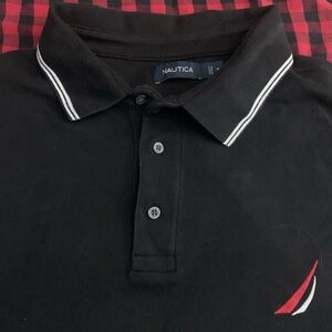 NAUTICA SS All Cotton 3 Button Polo